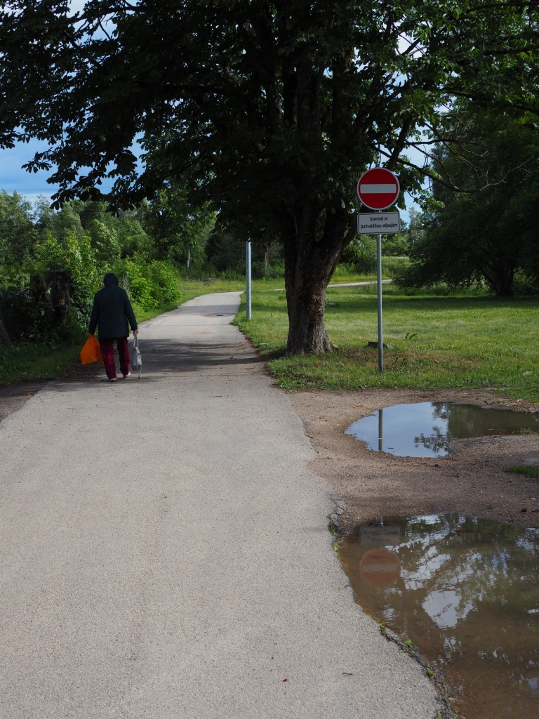 Likvidētā gājēju iela.
Autors: autora