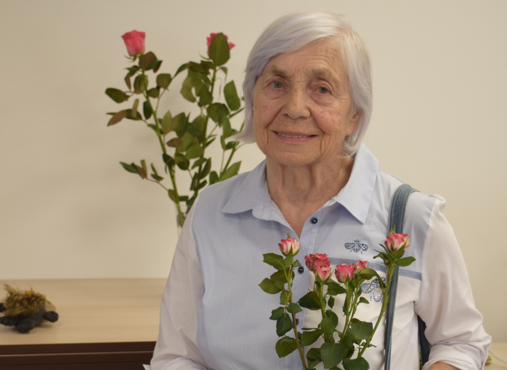 DZĪVES VIDŪ — tāda ir Anna Skaidrīte Pētersone.