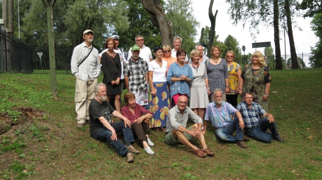 Plenērs Pļaviņās.“Sēlijas palete” 2017. gadā.
Autors: no plavinunovads.lv