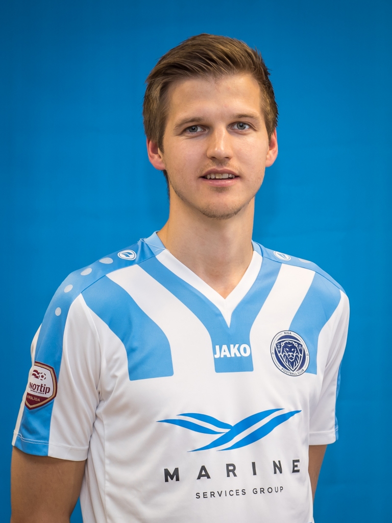 Aizsargs Elvis Stuglis no Seces pievienojies Latvijas futbola izlasei.
Autors: publicitātes