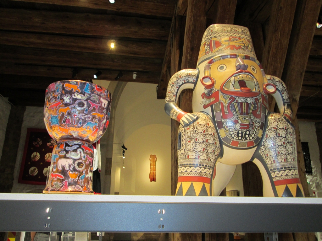 Raiba ir šamaņa krūka no Nikaragvas.
Autors: Ināra Sudare