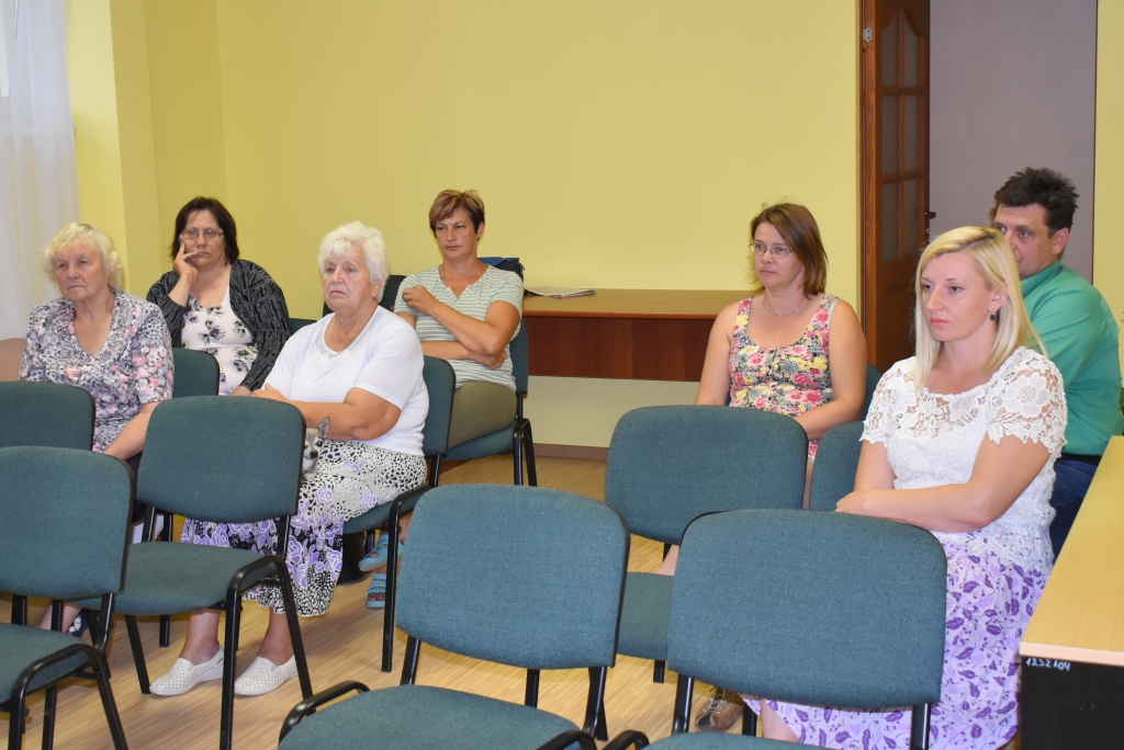 Iedzīvotāju sanāksme Seces pagastā.
Autors: Ginta Grincēviča