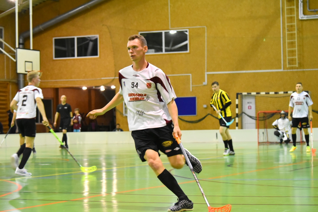 Vienības “Aizkraukle/Koknese” florbolists Ivo Kokins atklāja spēles rezultātu.