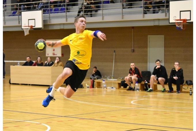 Skrīverietis Mārtiņš Dāvidnieks šosezon spēlēs vienības “HK Ogre” sastāvā “Synottip” handbola virslīgā.
Autors: no “Staburaga” arhīva