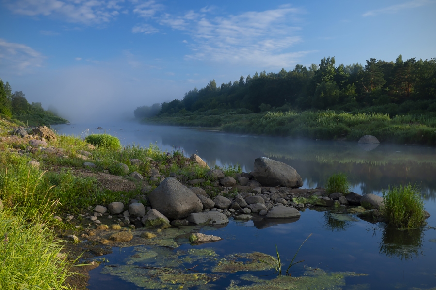 Kad mostas rīts.
Autors: Armands Lazda