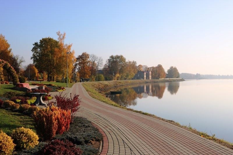 PROMENĀDE ir ne tikai novada iedzīvotāju, bet arī pilsētas viesu iecienīta vieta.