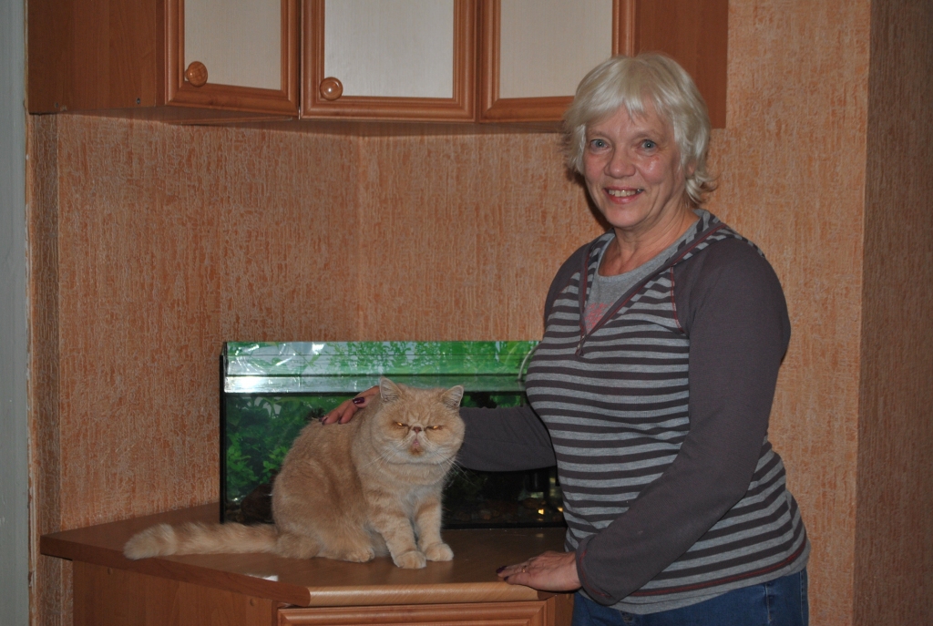 MĀJAS MĪLULIS Hertai ir kaķis Pjērs jeb Pjero.