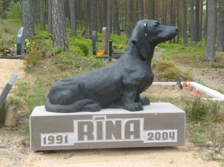 Dzīvnieku kapsēta “Citi medību lauki”. Aizgājušajiem mīluļiem iekārtotas piemiņas vietas, novietoti kapakmeņi un pieminekļi.
Autors: no www.fenikssfun.com