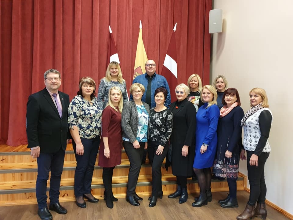 TIKŠANĀS AR KOLĒĢIEM no Lietuvas.
Autors: no Kokneses novada domes