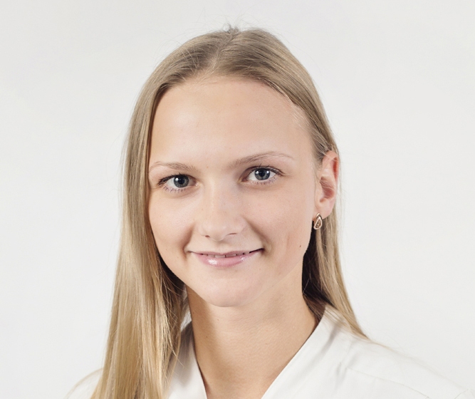 Evija Gulbinska no Aizkraukles, Latvijas—Amerikas acu centra opto­metriste.
Autors: no personīgā albuma