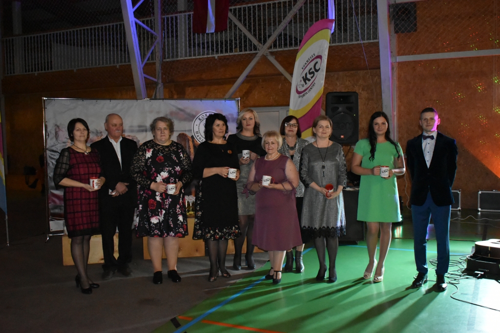 Daļa no Kokneses sporta centra komandas, kas ikdienā strādā, lai nodrošinātu sporta centra darbību, un gādā par sportistu izaugsmi.