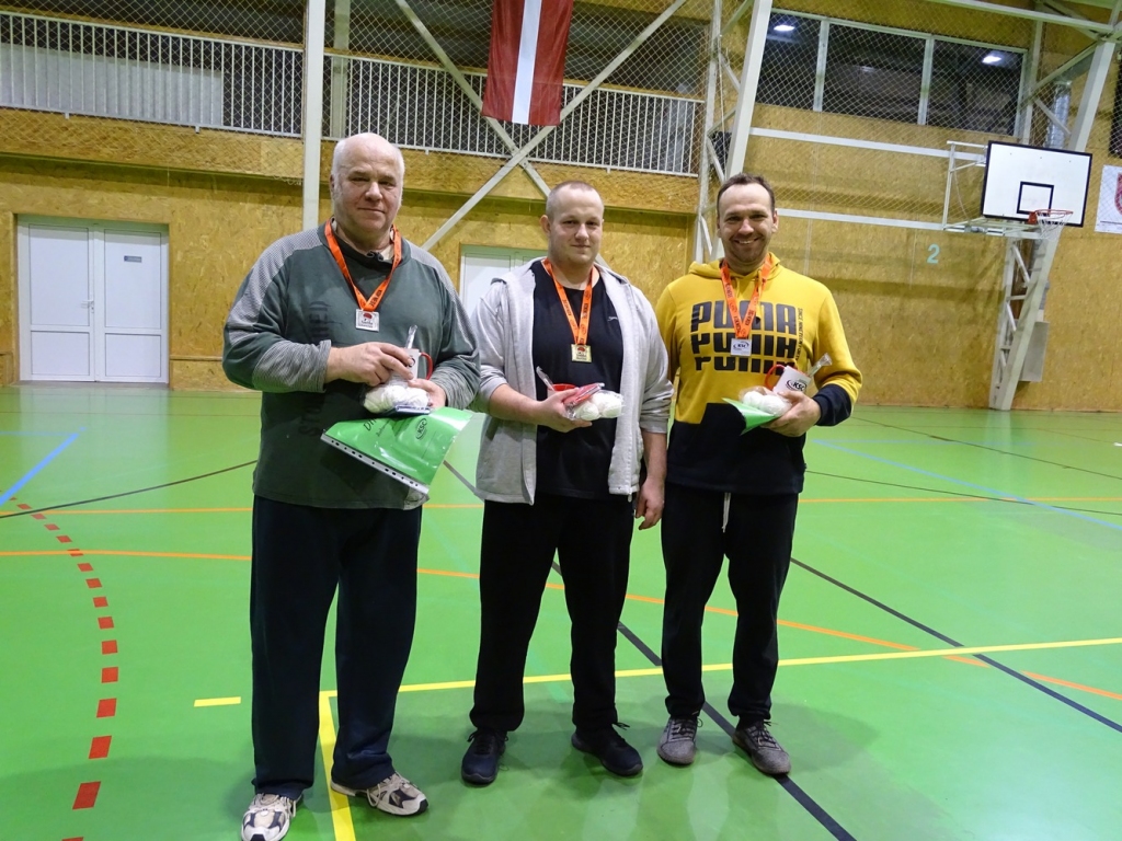 Godalgotais trijnieks. Antons Kursītis (no kreisās), Jānis Locis un Didzis Bērziņš.
Autors: Sanita Mirošņika