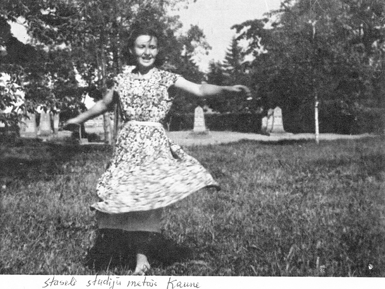 Stase studiju laikā Kauņā, kad ceļi ar Aleksandru jau bija šķīrušies.
Autors: no Aleksandra Tautvida albuma