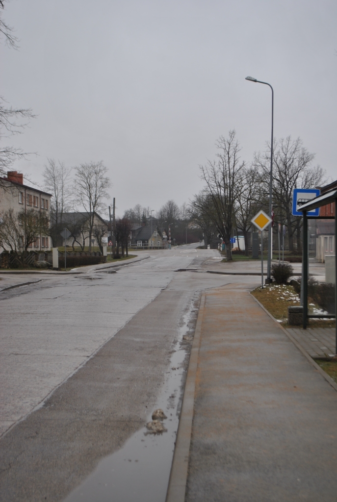 PLĀNOTA PĀRBŪVE — Odzienas ielas posms no Daugavas ielas līdz dzelzceļa pārbrauktuvei.