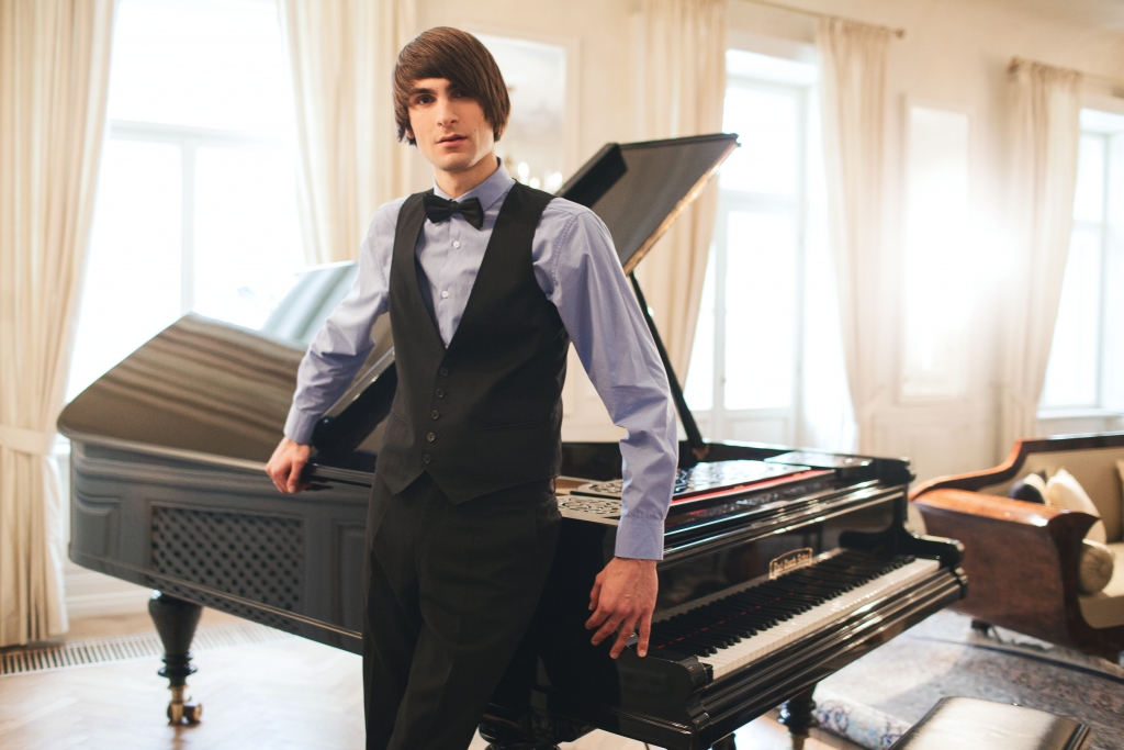 Pianists un komponists Vestards Šimkus.
Autors: Linda Lauva