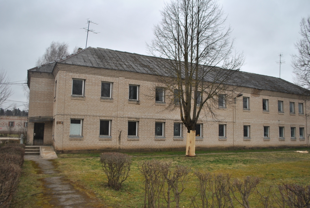 Ēkā Rīgas ielā 19, Pļaviņās, jau sākti pārbūves darbi.