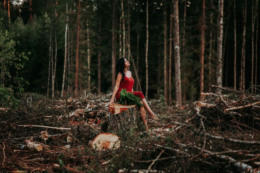 FOTO KĀ MĀKSLAS DARBS. Lienei iepaticies fotografēt citus un fotografēties arī pašai.
Autors: no personīgā albuma