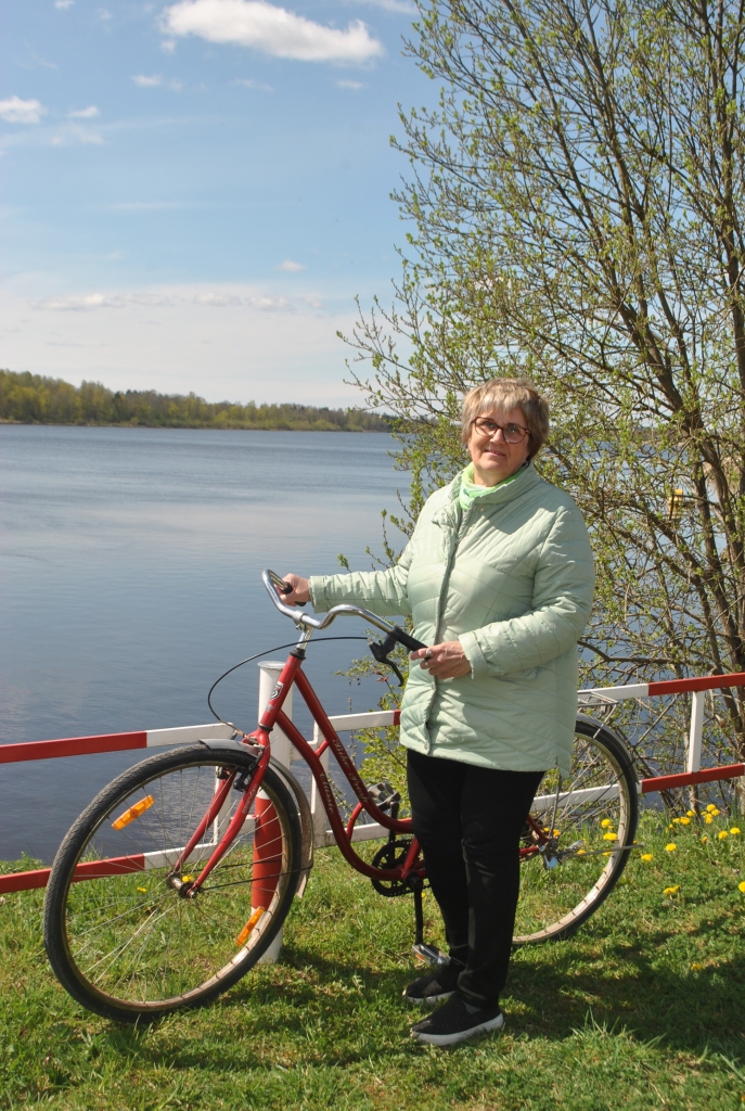 OPTIMISMA NETRŪKST — tāda ir Vaira Felss no Pļaviņām.
