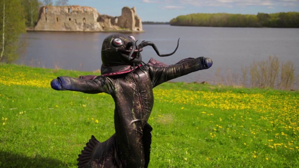 Omulīgs un jautrs — tāds pamodinātais Sams devās pie Kokneses novada uzņēmējiem.
Autors: no www.koknese.lv