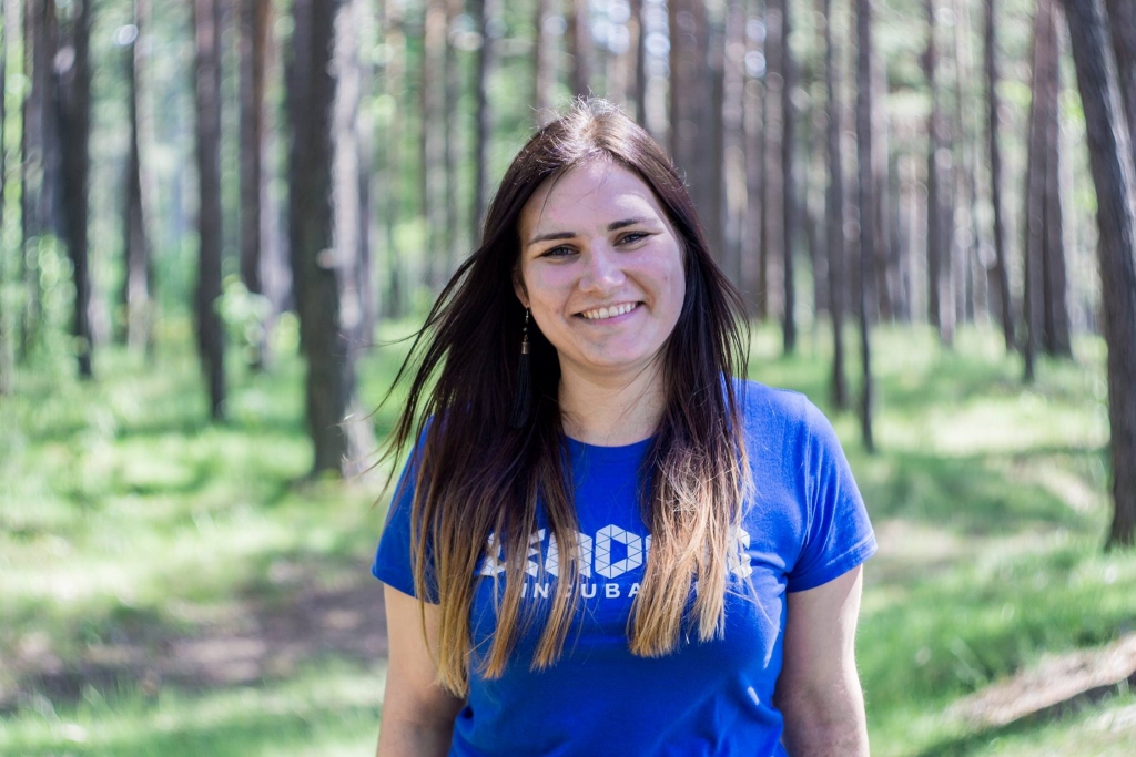 Agnese Pumpure, piedzīvojumu nometnes “Ideja” vadītāja.