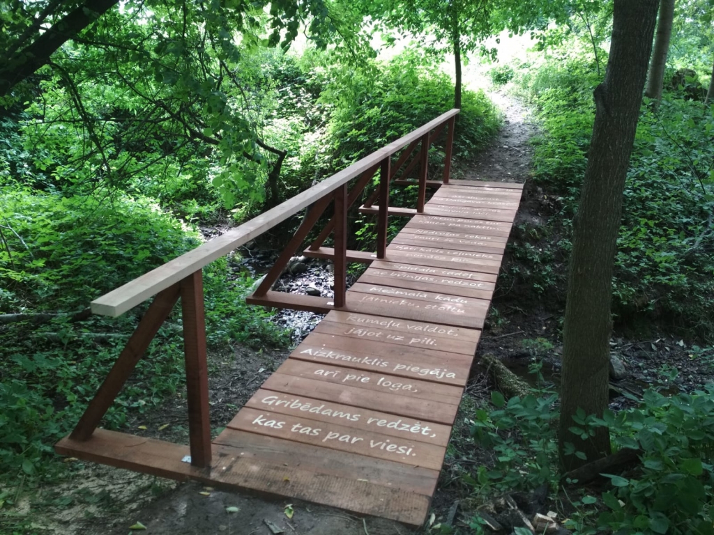 JAUNAIS TILTIŅŠ savieno Skrīveru un Aizkraukles novadu.
Autors: Liena Valdmane-Girgensone