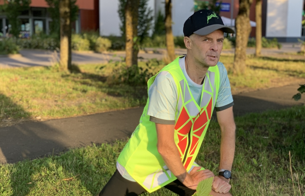 Ultramaratonists Laimonis Skadiņš.
Autors: no personīgā albuma