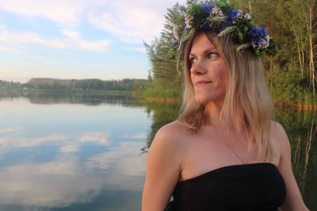 Jaunjelgaviete Linda Mihailova.
Autors: no personīgā albuma