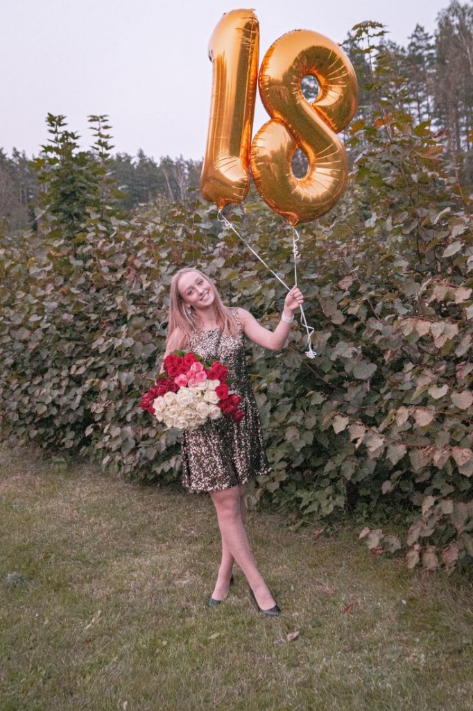 Svinot pilngadību. Koknesiete Megija Čakste.
Autors: no personīgā albuma