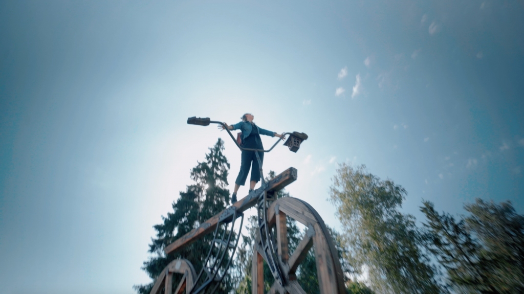 Foto no filmēšanas dienas.
Autors: Elīna Baranova