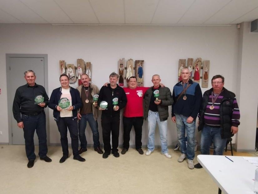 Labākie. Arnis Čanders (no kreisās), Normunds Dāvidsons, Aleksandrs Orlovs, Ilgvars Gritāns, Ainārs Krastiņš, Guntis Kurnosenko, Juris Gareckis, Mairis Bravackis.
Autors: no autora albuma