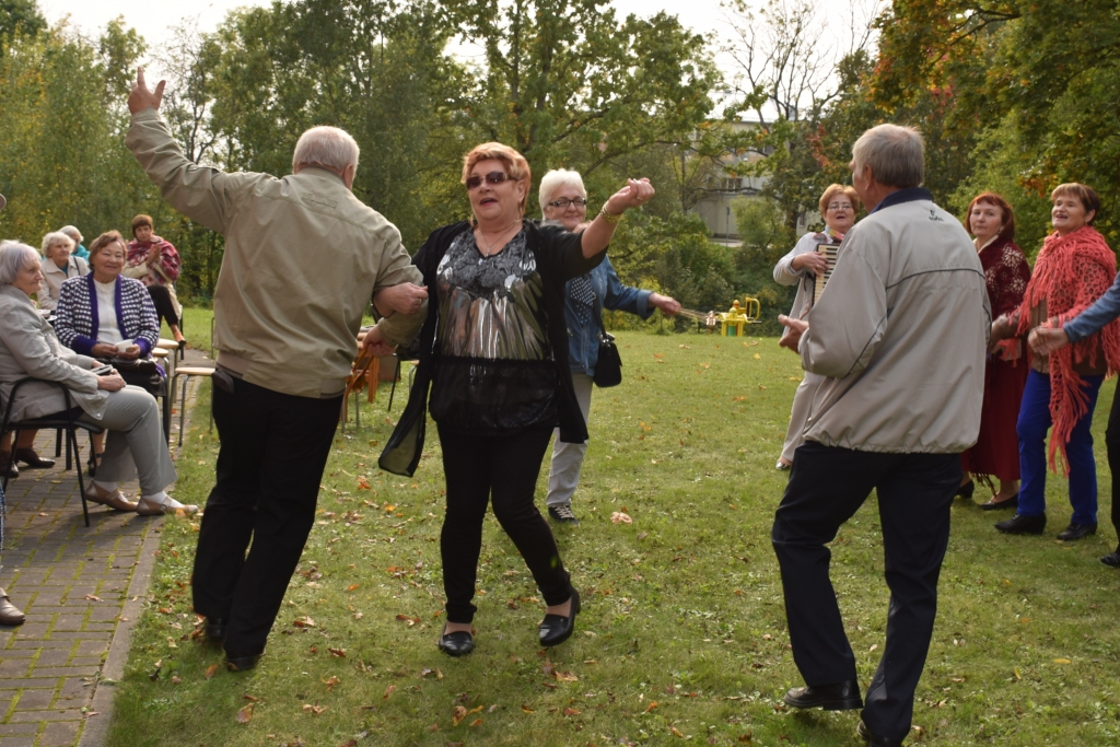 Aizkraukles pensionāri 2020. gada senioru dienā.
Autors: no 
