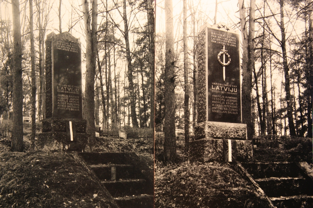 Piemineklis 1919. gadā kritušajiem karavīriem.
Autors: Māra Loca foto