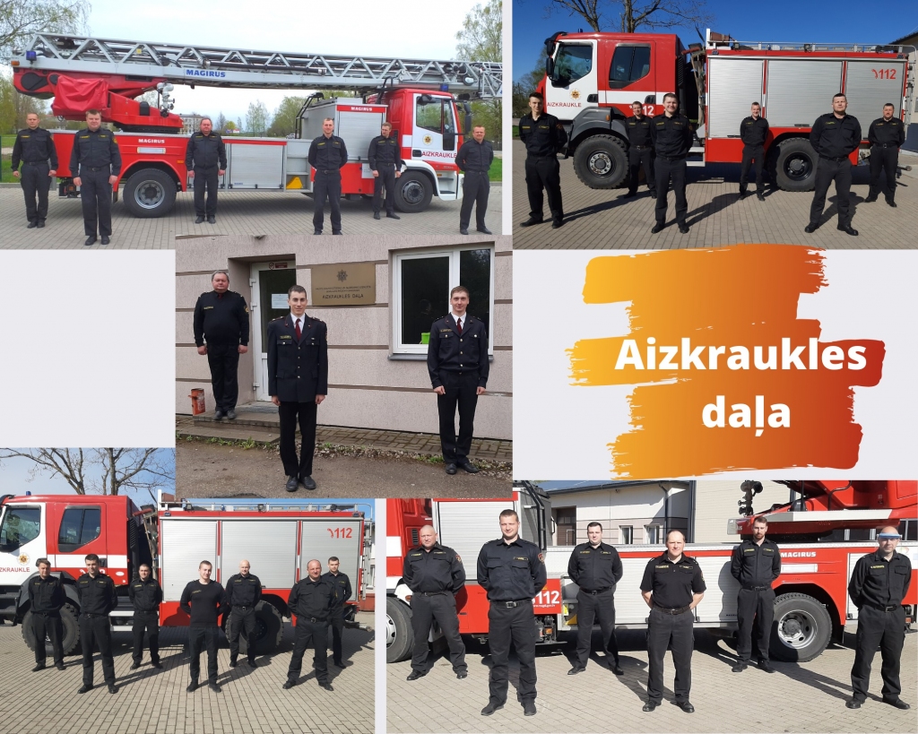 Sagaidot Latvijas Republikas proklamēšanas 102. gadadienu, Iekšlietu ministrijas un VUGD apbalvojumus saņēma 13 Aizkraukles daļas pārstāvji.