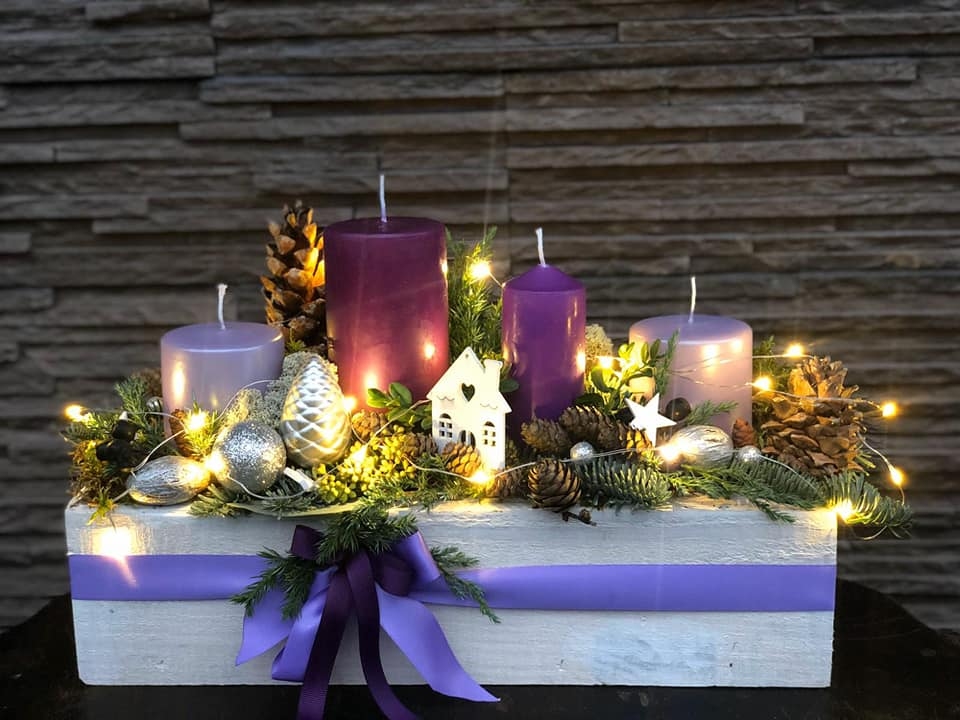 Acij tīkams un dabīgs. Zīmola “Anemone Deco” veidotais adventes dekors.