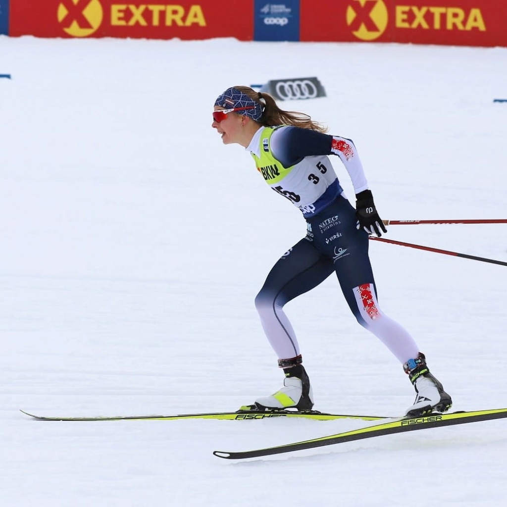 Patrīcija Eiduka pasaules kausa sacensībās Šveices pilsētā Davosā izcīnīja augsto 8. vietu.
Autors: no “The Daily Skier Club”