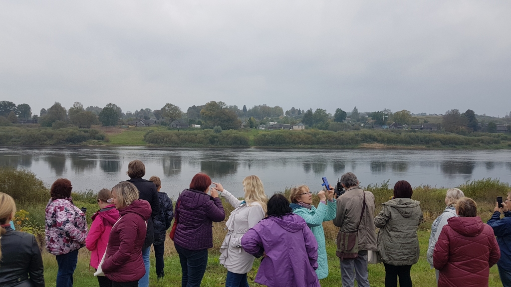 Kā ar roku aizsniedzama. Pāri upei — Baltkrievija.