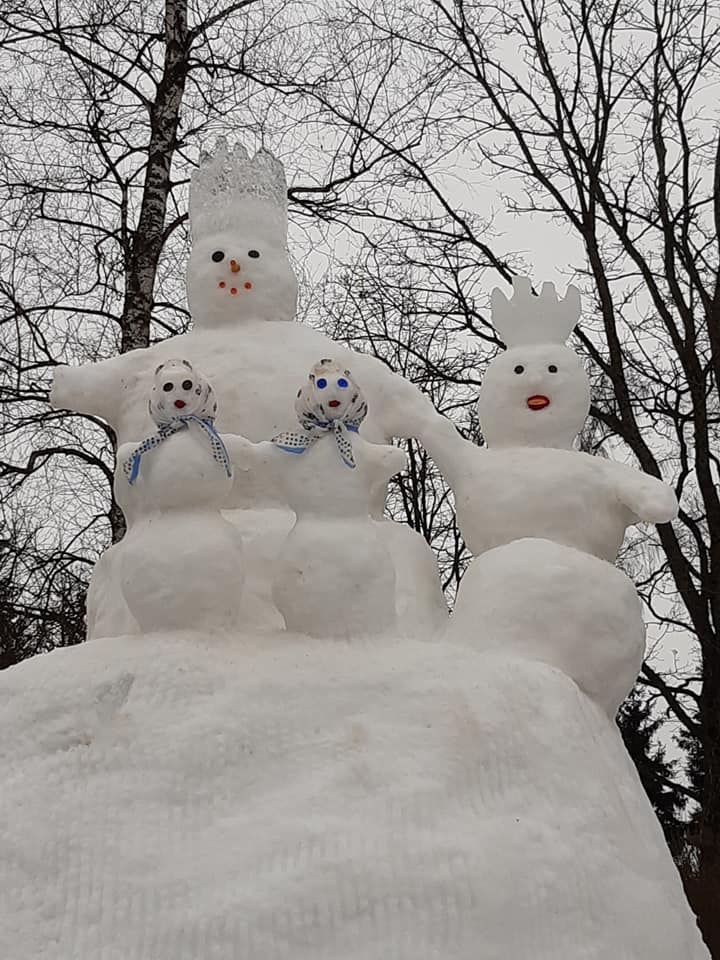 Šoziem, janvārī, tapusi  draudzīga ģimenīte.