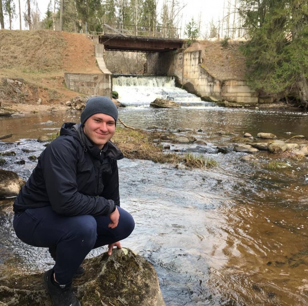 AR POZITĪVU ATTIEKSMI. Tāds ir skrīverietis Herberts Legants.
Autors: no personīgā albuma