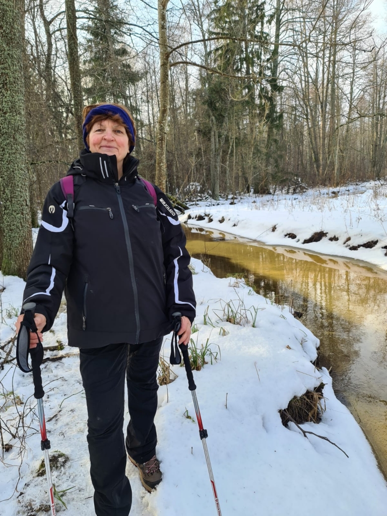 Viktorija Gabrāne: “Jākustas katru dienu, tas saglabā mun­drumu un veselību.”
Autors: no personīgā albuma
