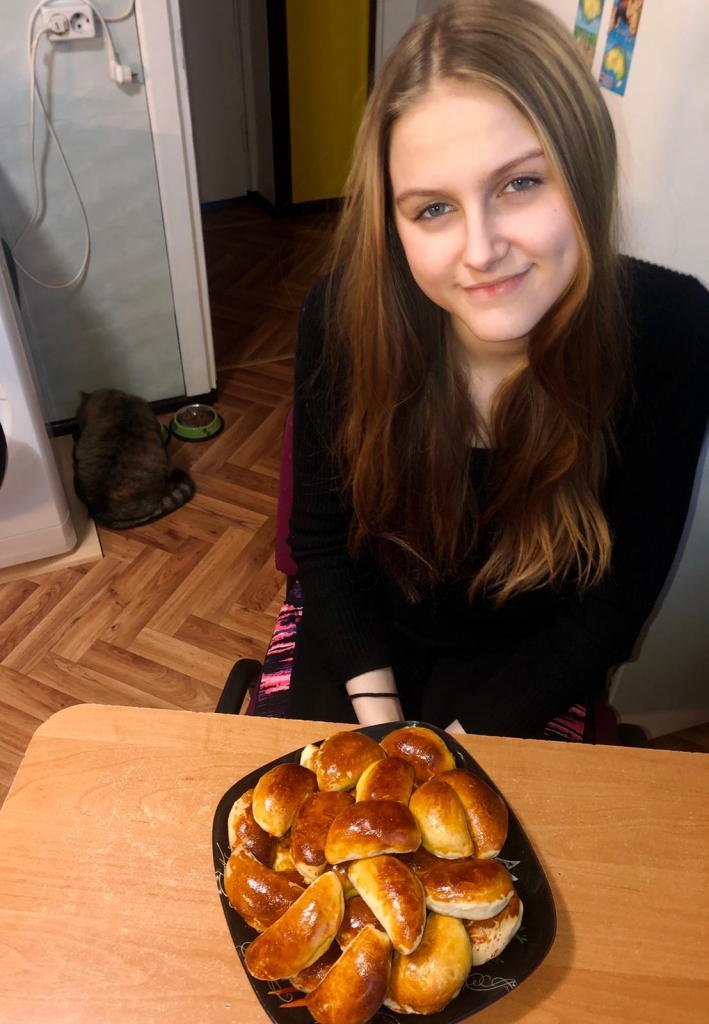 Gards uzdevums 9. klases skolnieces Sindijas Juškenas izpil­-dījumā.
Autors: no personīgā albuma