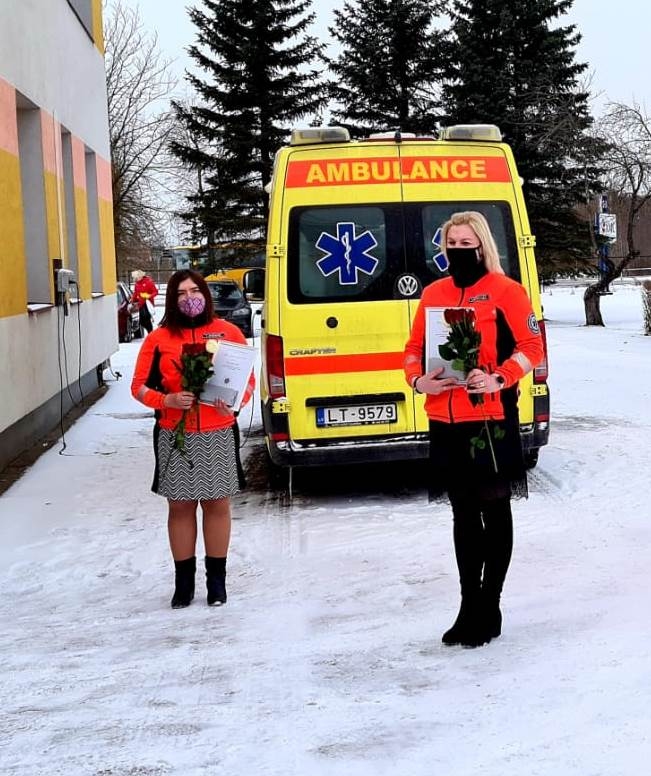 Aivija Bankevica un Līva Zebauere.
Autors: NMPD