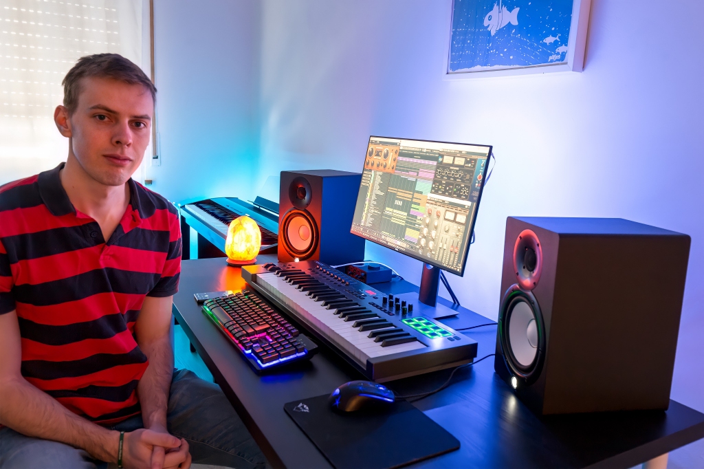 Skrīverietis Andris Ērglis: “Es veidoju mūziku, jo tas man ļoti patīk un es bez tā nespēju iztikt, un šis  jau vien ir būtisks iemesls to darīt.”
Autors: no personīgā albuma