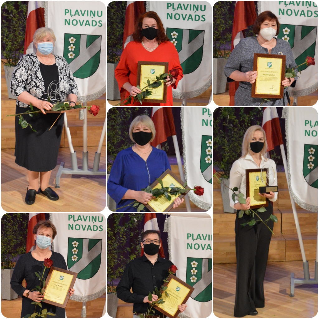 Par pašaizliedzīgu darbu un nozīmīgu ieguldījumu novada attīstībā, sagaidot Latvijas Republikas proklamēšanas dienu 18. novembrī, Pļaviņu novada dome piešķīra pašvaldības apbalvojumus vairākiem iedzīvotājiem. Tā kā klātienē tos pasniegt tobrīd nebija iespējams, tas darīts Latvijas Republikas Neatkarības atjaunošanas gadadienā — 4. maijā. Apbalvojumu “Goda novadnieks” saņēma Valentīna Babre par ilggadēju ieguldījumu sociālā darba organizēšanā Pļaviņu pilsētā un novadā. “Gada cilvēks Pļaviņu novadā” — Indra Avotiņa, kura izveidojusi mobilās ēdināšanas treileru “In-Burger”. Pļaviņu novada domes pateicības raksti piešķirti Valentīnai Mironovai, Aijai Avotiņai, Jānim Norvaišam, Tatjanai Ozolai un Ingai Baginskai.
Autors: no Pļaviņu novada domes