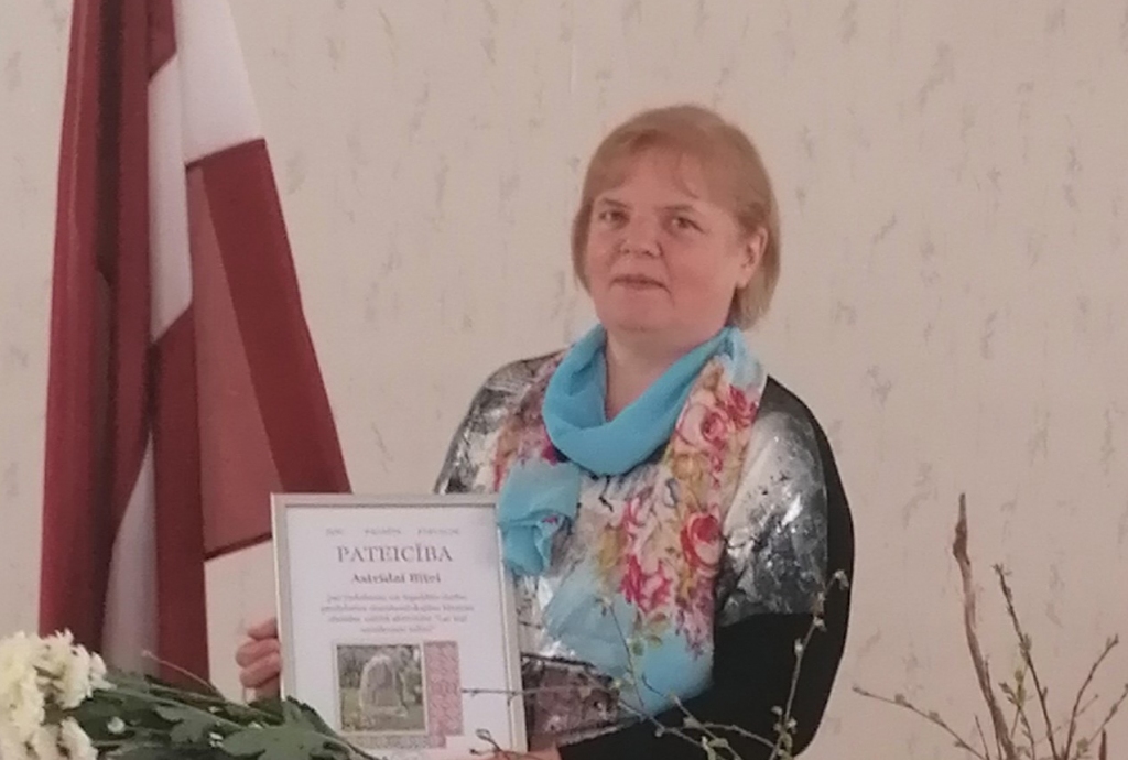 Astrīda Bite.
Autors: no Iršu pagasta pārvaldes