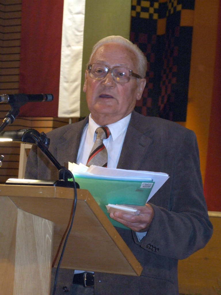 Dzejnieks Imants Auziņš piektajā Sēlijas kongresā.
Autors: no Sēļu kluba arhīva