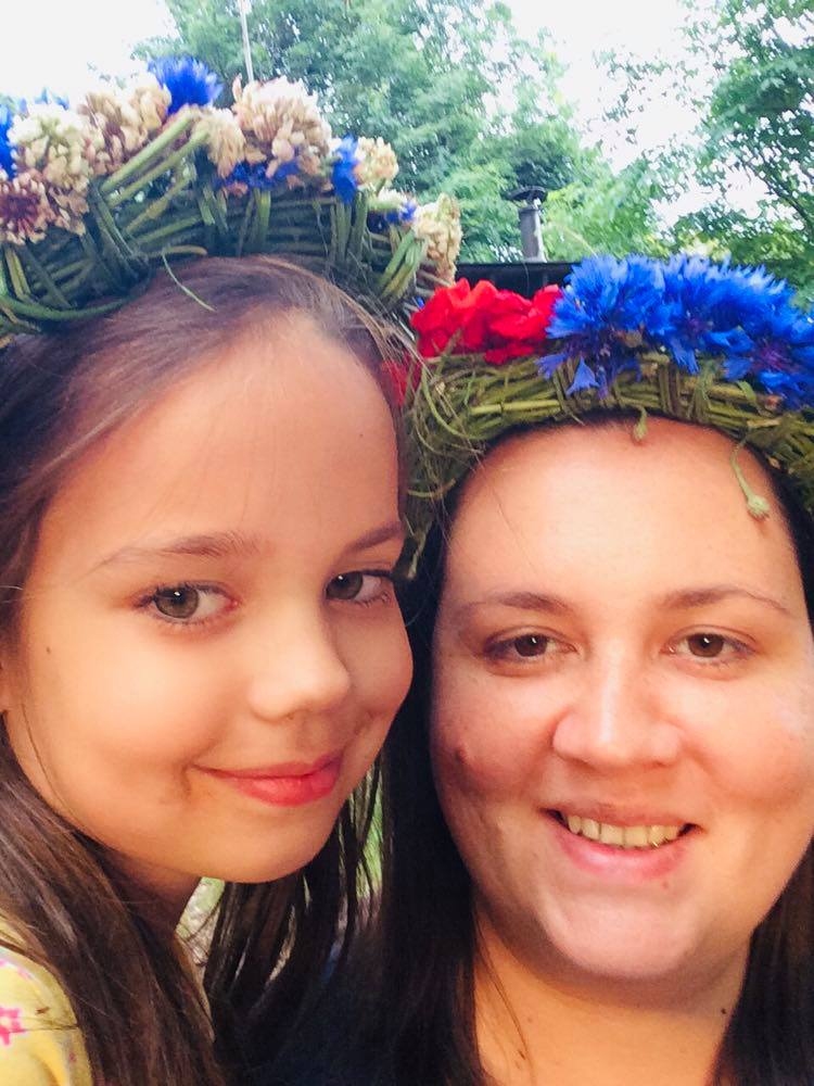 Mareta kopā ar meitu Martu.
Autors: no personīgā albuma