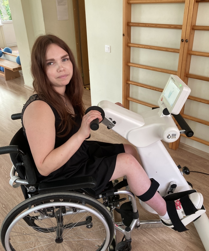 RETUMS. Jauno trenažieri iemēģina skrīveriete Signe Kāpa.
Autors: Edvarts Pāvulēns