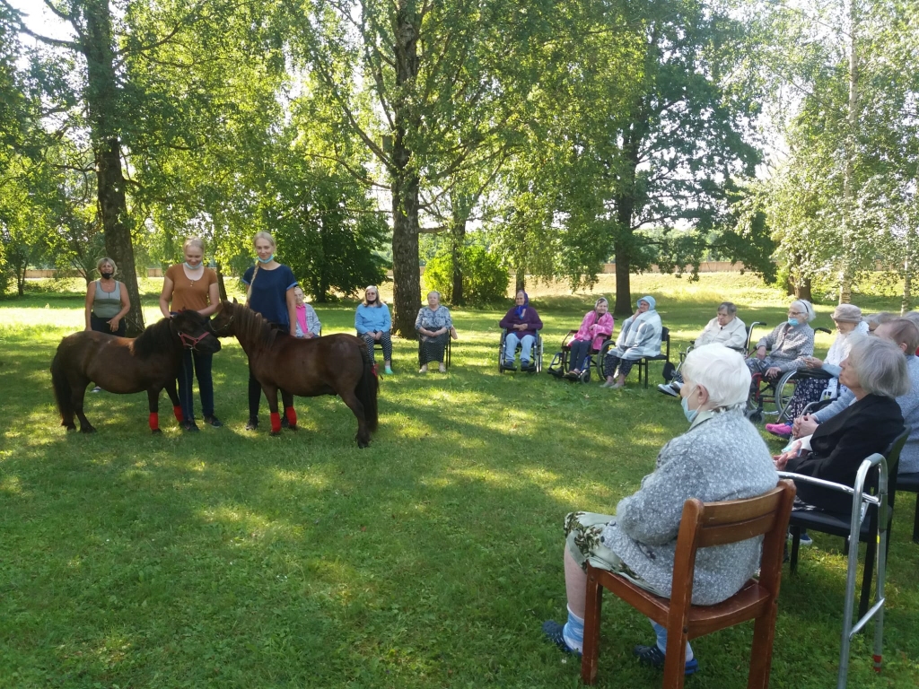 SIRSNĪGA UN PĀRSTEIDZOŠA TIKŠANĀS Pļaviņu sociālās aprūpes centra senioriem un ponijiem.
Autors: no sociālās aprūpes centra “Pļaviņas”