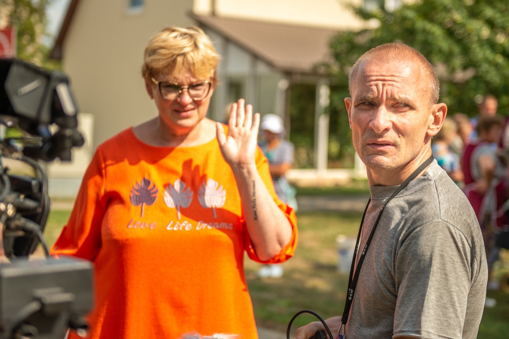 Būs maza intervija. Ivars Zviedris sarunai sagatavo VSAC “Latgale” filiāles “Mēmele” vadītāju Olgu Jalovčuku.