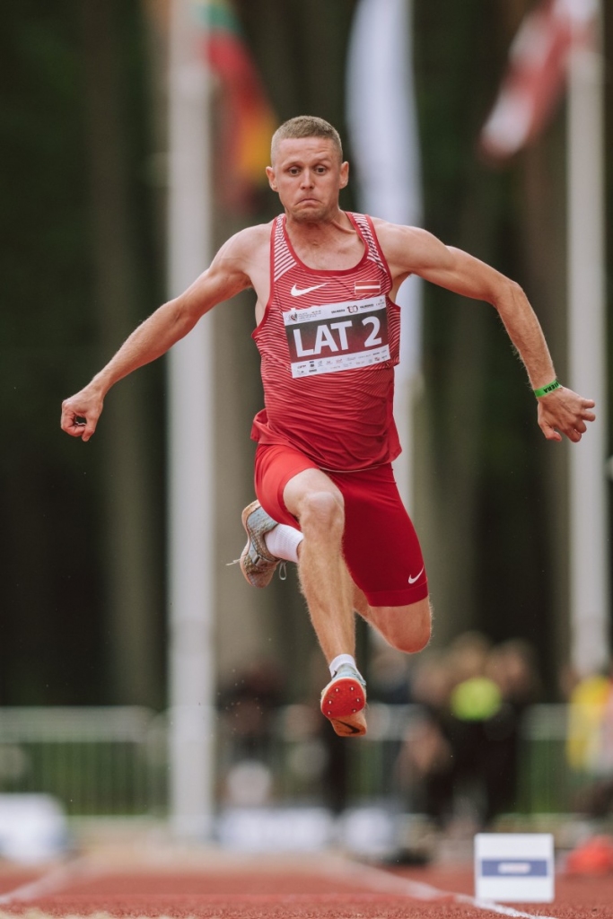 Koknesietis Dāvis Kalniņš “Prezidenta balvas” izcīņas sacensībās Valmierā.
Autors: Guntis Bērziņš